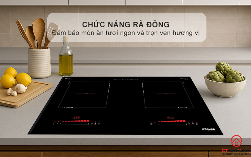 [TƯ VẤN] KÍCH THƯỚC BẾP TỪ KOCHER THEO ĐÚNG NHU CẦU SỬ DỤNG 6